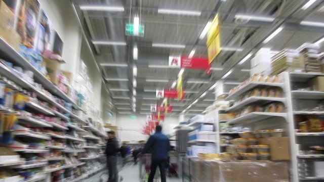 In supermarket