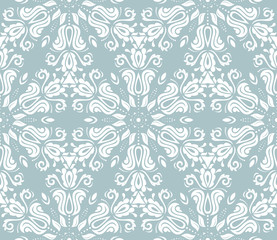 Obraz premium Seamless Oriental Vector Background