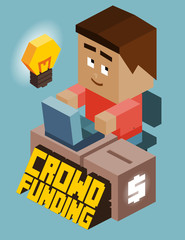 Crownfunding game developer