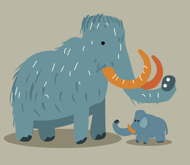 Extinct Wolly mammoth