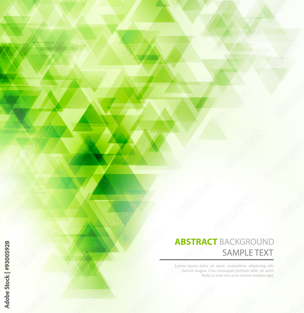 Poster abstract geometric background design