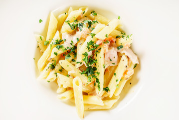 pasta with bacon