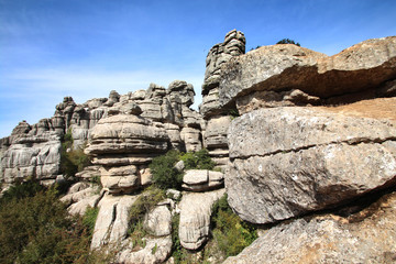 El Torcal de Antequera / Espagne (Andalousie,)