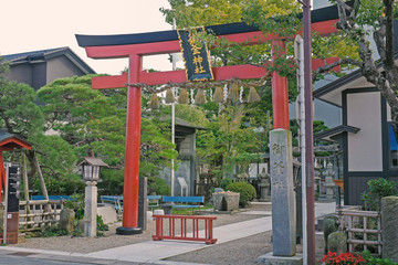 Naklejka premium 御釜神社