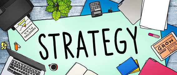 Strategy Planning Solution Vision Tactics Concept