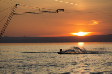 Fototapeta premium Wakeboard