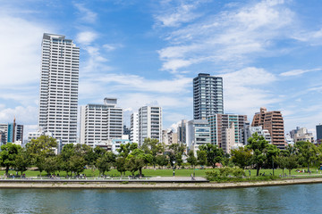 Fototapeta na wymiar Osaka City