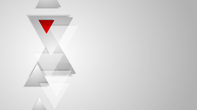 Abstract tech corporate red grey background. Video animation HD 1920x1080