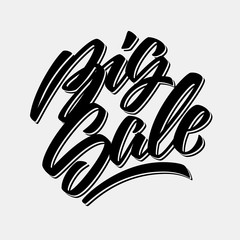 Big Sale Lettering