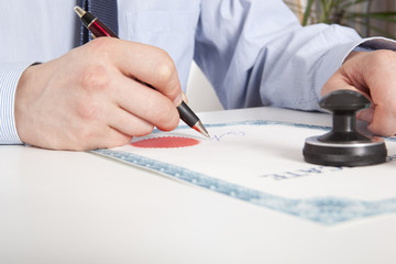 Lawyer, notary