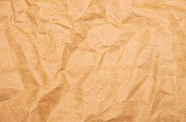 Crumpled paper for background usage