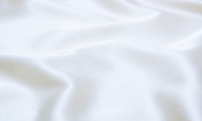 white satin fabric as background