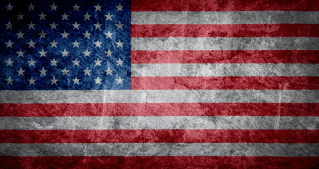 Naklejka premium Flag of USA