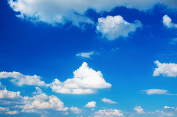 blue sky background with white clouds