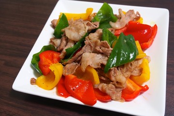 ピーマンの炒め物
