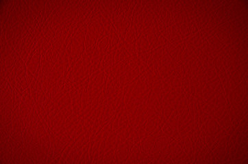 Red leather background