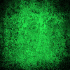 Textured grunge green background