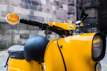 Naklejka premium gelbe DDR Schwalbe