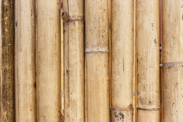 Old brown bamboo background