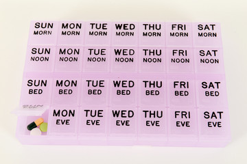 Monthly pills planner