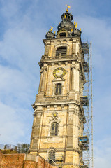 Bell tower in Mons, Belgium, the Capital of Culture