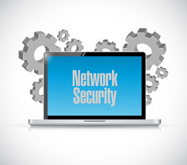 network security technology computer sign