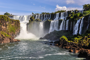 Lower part. Iguazu Falls, Argentina