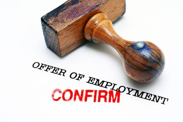 Offer of employment