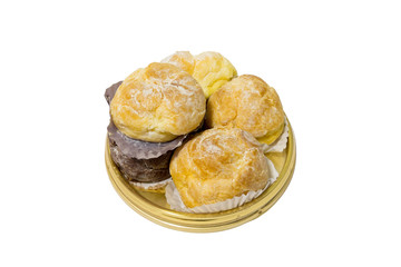 Isolated choux cream