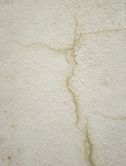 white wall with crack background