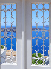 Greek island of Santorini architecture of Oia - 93038510