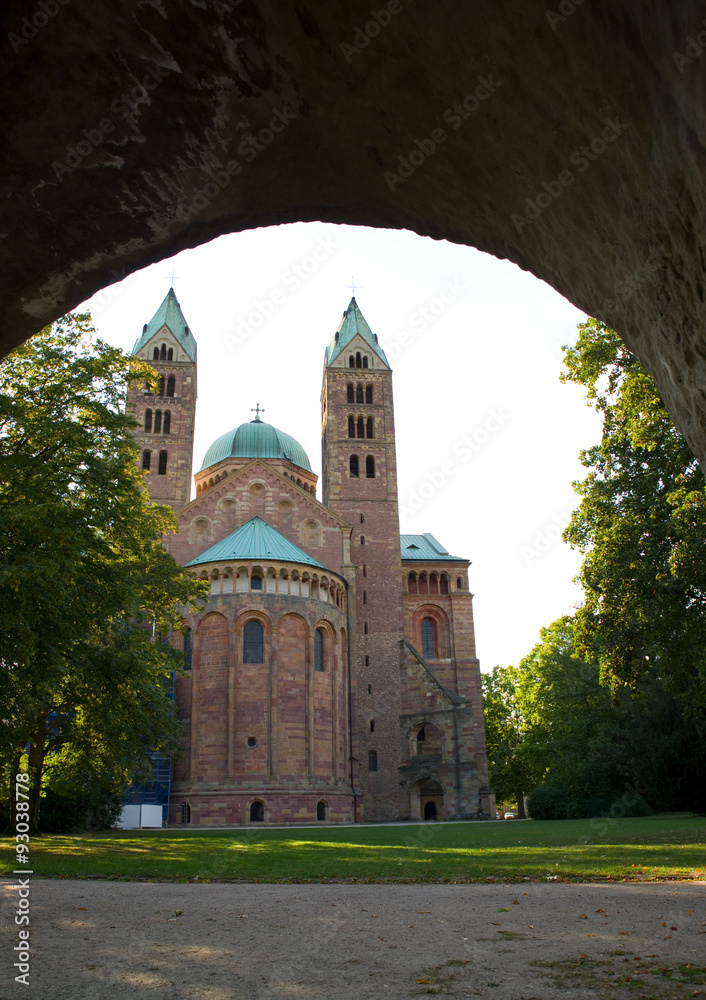 Sticker kaiserdom in speyer