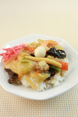 五目あんかけご飯