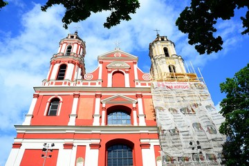Church of Sacred Jakob and Phillip in Vilnius