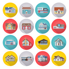 House Icons Flat Set