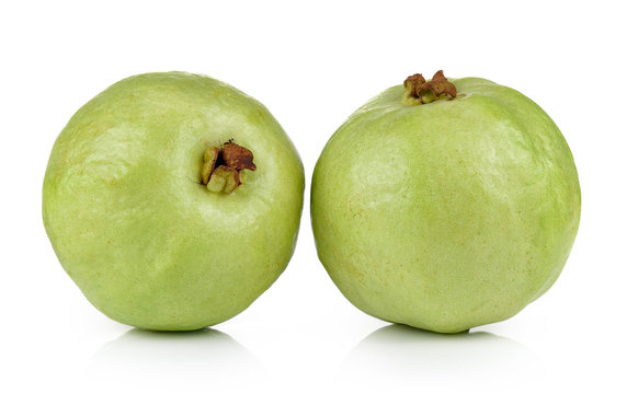 guava fruit isolated on white background