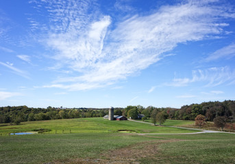 Rural Farm Landscape