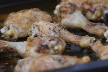 baked chicken legs