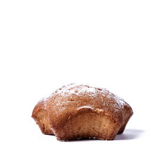 Muffin on a white background