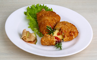 Fried cheese