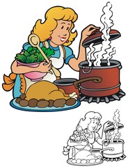 Holiday cooking for the whole family