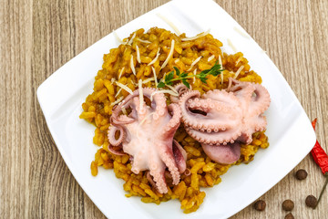 Seafood risotto