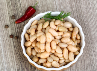 Canned white beans