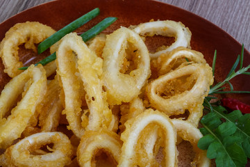 Squid rings