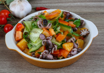 Octopus salad