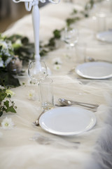 Wedding table decoration