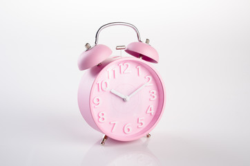alarm clock. alarm clock on background. alarm clock on the backg