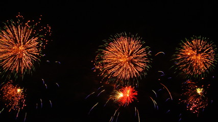 fajerwerki - pokaz Cannes 2015 © manek79