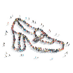 people  shape  shoes cartoon