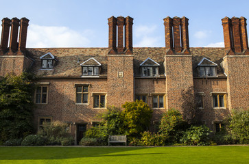Fototapeta na wymiar Hitcham Building at Pembroke College in Cambridge